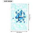 thumbnail image 4 of Yibo Butterfly Quick Dry Absorbent Beach Towel Pool Towel for Women Men Bathroom Shower Pool Daily, 4 of 9
