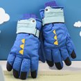 thumbnail image 2 of Guantes de esquí para niños de 7 a 9 años, guantes de invierno impermeables, guantes cálidos para niños y niñas de invierno, 2 of 5