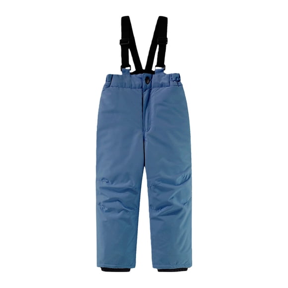 LIJCC Kids Insulated Winter Warm Skiing Snowboard Pants Snow Bib Classic Waterproof Ski Pant Kids Snowsuit Cozy Outdoor Overalls for Girls and Boys