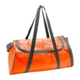 thumbnail image 4 of Bolsa de gimnasio, bolsa de equipaje portátil para adultos, bolsa de lona de viaje de tela Oxford Naranja, 4 of 9