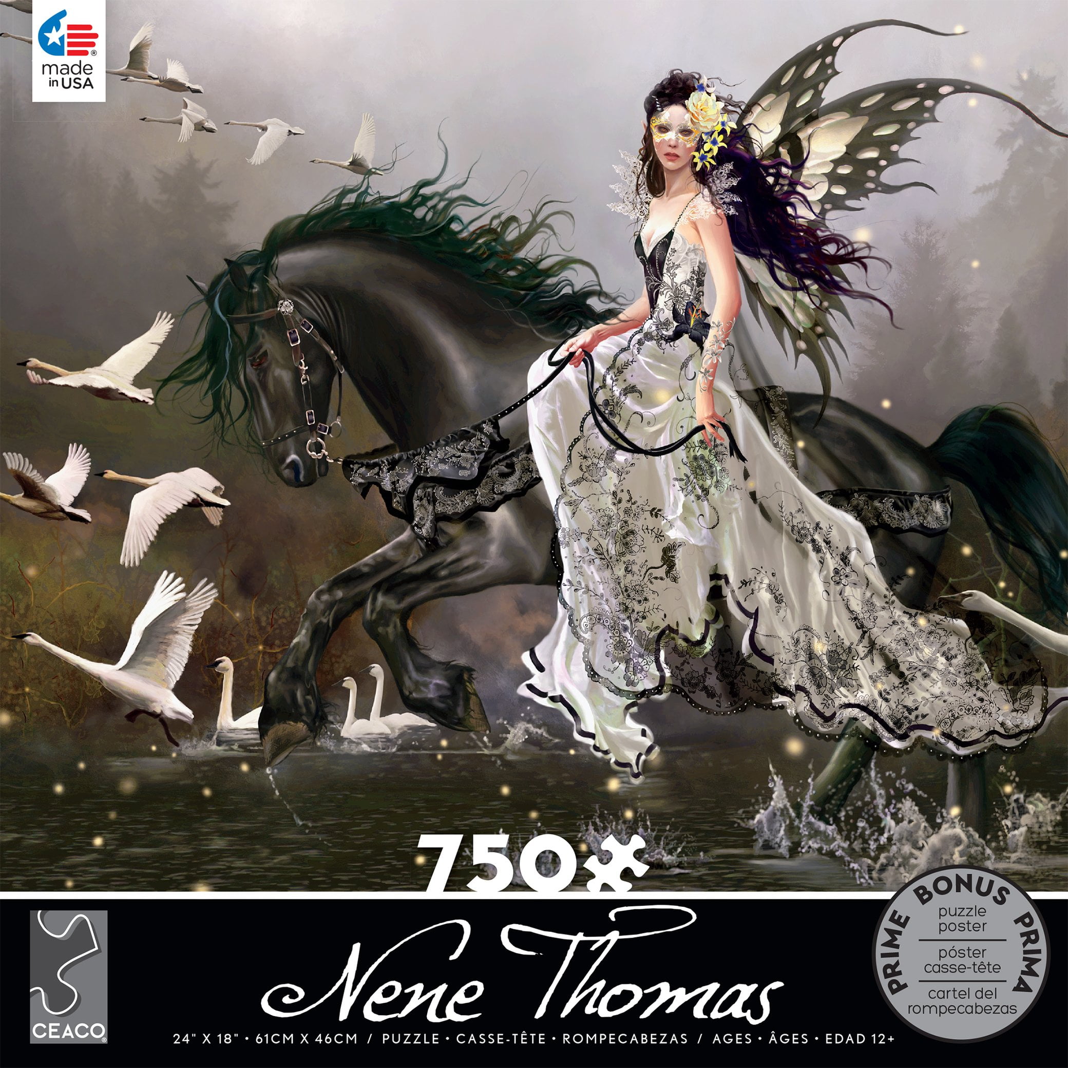 Direwood by Nene Thomas 750 Pcs Puzzle Fantasy Ceaco 12 Madera Siniestro for sale online 