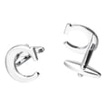 thumbnail image 1 of Gemelos del alfabeto Gemelos de letras s de latón Joyas para hombres de negocios - C, do Yuyangstore Alfabeto Gemelos, 1 of 6