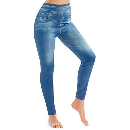 Jeggings Jeans Leggings Women Velvet Leging Jeans Blue