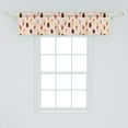 thumbnail image 2 of Ambesonne Ice Cream Valance Pack of 2, Scoops and Popsicles, 54"X12", Multicolor, 2 of 4