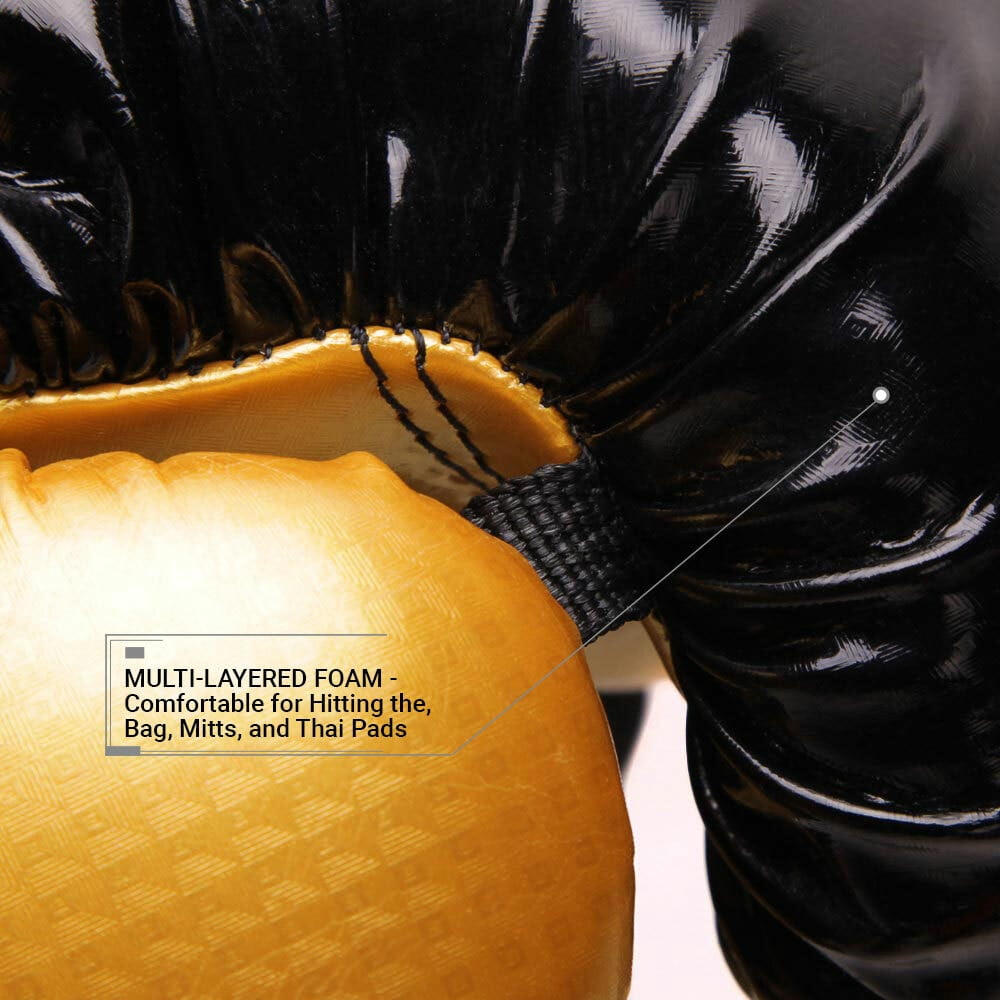 Pinnacle P4 Boxing Glove - Gold/Black