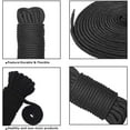 thumbnail image 3 of Soft Rope Cord,Casewin 2Pack Soft Cotton Rope 10 M/33 Feet 8 MM All Purpose Cotton Rope Craft Rope (Red/Black), 3 of 9