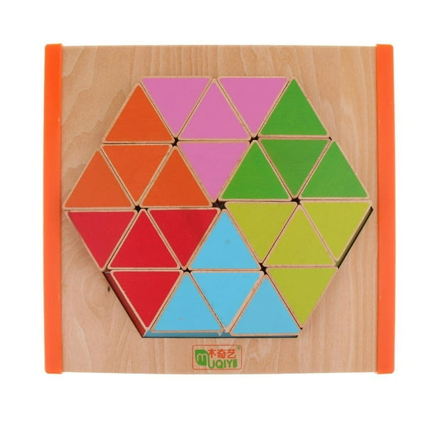 Forma Geométrica Bloque Rompecabezas De Puzzle Juguetes Educativos