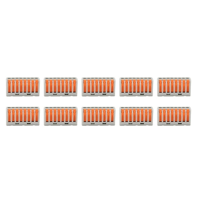 Quick Connector,10Pcs Wire Block Clamp Wire Block Clamp Terminal Terminal Block Connector Leading Edge Technology