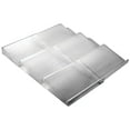 thumbnail image 6 of mDesign Expandable Plastic Spice Rack Drawer Organizer, 3 Tier, Smoke Gray, 6 of 6