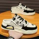 thumbnail image 4 of Zapatilla para hombre, zapatos de verano con suela gruesa, transpirables, cómodas, medias zapatillas, zapatos de Skateboard para jóvenes al aire libre, zapatillas informales para hombre, 4 of 4