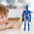 thumbnail image 4 of 1 Juego de Robot móvil multiarticulado, figuras de acción multiarticulares impresas en 3D, Robot móvil multiarticulado para niños y adultos, regalos, 4 of 8
