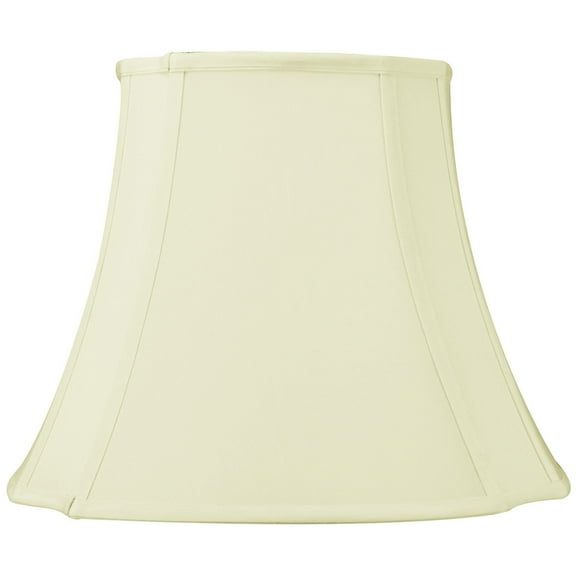 Home Concept 7x12x12 French Oval Piped Egg Shell Lampshade
