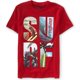 thumbnail image 1 of Camiseta gráfica de surf Aeropostale para hombre color rojo talla XS, 1 of 1