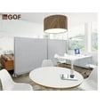 thumbnail image 2 of GOF 84"W x 60"H Wall Mounted Office Partition, Room Divider, Privacy Screen, 2 of 10