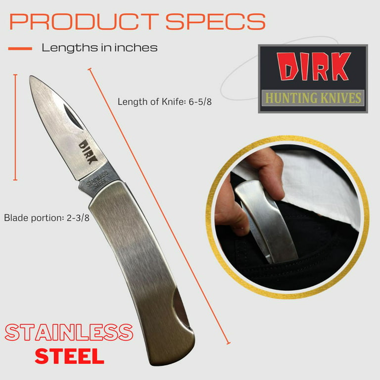  Cool Hand 3.75'' Carbon Fiber Folding Knife, w/ 2.75 Polished  Black Ceramic Blade in Gift Box Packing, Liner Lock Mechanism, w/Pocket  Clip, EDC Pocket Knives : Tools & Home Improvement