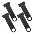 thumbnail image 7 of ELAYARD 4Pcs Motorcycle Ring Lock Black Universal Strap Security Accessory, 7 of 7