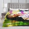 thumbnail image 5 of Selena Quintanilla Throw Flannel Blankets Soft Blanket for Sofa Bed Office Camp Couch Beach Car Decoration Air Conditioning Blanket for All Seasons 80"x60", 5 of 7