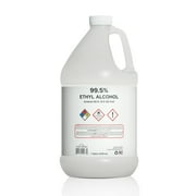Ethyl Alcohol 99.5%  1 Gallon | Denatured Alcohol for Cleaning | Ethanol Alcohol Spray Refill