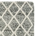 thumbnail image 4 of SAFAVIEH Natura Olgica Geometric Diamonds Area Rug, Ivory/Black, 2' x 3', 4 of 5