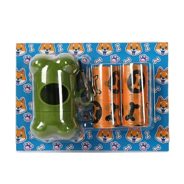Tipo bolso degradable suministrado directamente de la píldora del impulso del perro del bolso de basura del animal doméstico de EPI del hueso del bolso del impulso del perro