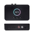 thumbnail image 3 of Riwesomey Adaptador Bluetooth BT0, excelente sonido para altavoz, auriculares, transmisor receptor de Audio inalámbrico BT5.0 Combinaciones de reproductor de DVD/TV para coche, 3 of 6