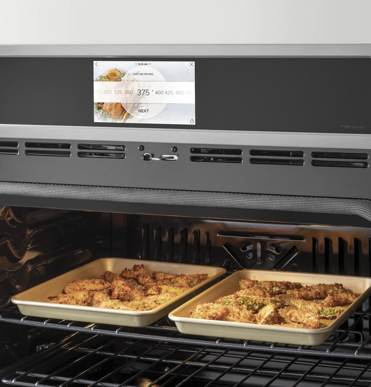 Cafe 30'' 5.0 cu ft Electric Single Wall Oven in Matte White