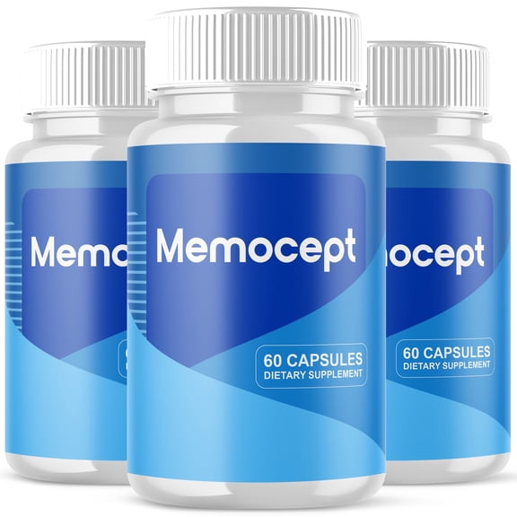 Memocept Advanced Formula Brain Support Pills Maximum Strength Supplement Memo Cept 180 Capsules