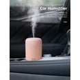 thumbnail image 3 of Kamon Mini Mist Humidifier USB, Colorful, Quiet, With Night Light for Car,Room, Office, Travel Pink Sand, 3 of 10