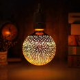 thumbnail image 4 of Newway Edison Bulb Classic 3d Firework Led Light Source 220/240v E27 Decorative Bulb G125 Gold [energy Class A+], 4 of 4