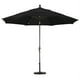 11' Aluminium Marché Umbrella Collier Inclinaison DV Bronze/pacifica/noir – image 2 sur 2