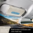 thumbnail image 1 of WREESH Draw type Plastic Storage box for Disposable/Cloth Face Coverings For Car, 1 of 4