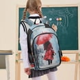 thumbnail image 7 of Backpack 12.9 *5.1 * 17.7 Inches Outing Backpack, Shopping Backpack, Travel Backpack Cool Umbrella Woman, 7 of 7