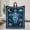 Blue, variant on Highland Cow Blanket, Gifts for Women, Cute Cow Print Throw Blanket for Bed Couch Sofa 50x40
