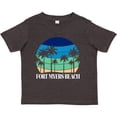 thumbnail image 3 of Inktastic Fort Myers Beach Vacation Trip Boys or Girls Toddler T-Shirt, 3 of 5