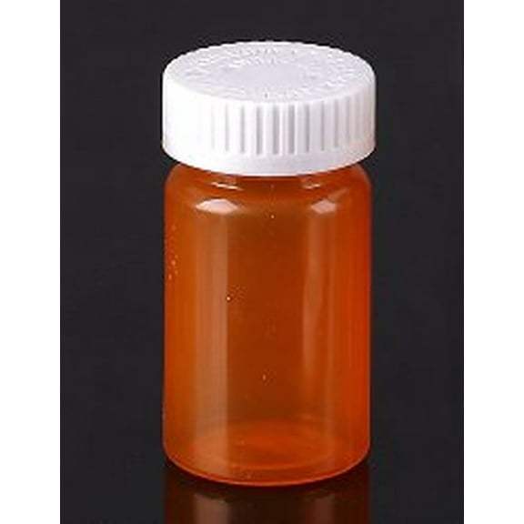 Pharmacy Prescription Vials, Amber Screw Cap Bottle, 30 Dram Twist Pro, Caps Included, Pack of 150 (Medicine & Pill Container, Pharmacy Bottle, Pharmacy Container, Plastic Container) by Sponix BioRx
