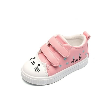 

Lacyhop Toddler Sneakers for Boys and Girls Magic Tape Anti-Slip Sneakers Casual Shoes