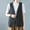 Black, variant on Deal of the Week Ofreoo Fashion Women Casual Sleeveless Cardigan Jacket V-neck Loose Cotton And Linen Blouse Tops Fall Outfits for Women 2024