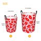 thumbnail image 3 of Balery Lips Kiss Cesta de ropa redonda con asas, impermeable, independiente, para ropa, juguetes, dormitorio y familia-Small, 3 of 6