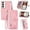 Pink, variant on SYITOOCK Phone Case for OPPO Reno 12 Pro, Shockproof PU Leather Wallet Case with Card Slots Anti-Scratch Stand Magnetic Flip Zipper Pocket Cover for OPPO Reno 12 Pro, Blue
