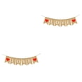 thumbnail image 2 of Sidaley Banderines temáticos de vacaciones colgantes adornan artesanía Festival bandera colgante guirnalda ornamento vacaciones boda pancartas tipo 3 2piezas Sidaley CBP390516, 2 of 6