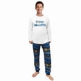 thumbnail image 4 of iHapHap Happy Hanukkah Couple Pajamas, Cotton Blend Festival Sleepwear, Men 2XL, 4 of 5