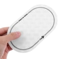 thumbnail image 2 of CIMAXIC 2Pcs White Drum Strengthen Pad for Household Drum Set Reducing Overtone, 2 of 8