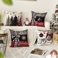 thumbnail image 2 of Juego de 4 fundas de almohada AVOIN Colorlife Christmas de 40 x 40 cm, 2 of 7