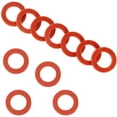 thumbnail image 3 of 100Pcs Garden Hose Washers Silicone Rubber Washers Seals O Rings Soft Silicone Gasket Fittings for 3/4 Inch Garden Hose, 3 of 3