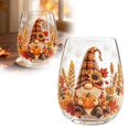 thumbnail image 2 of Fall Motif Thanksgiving Ceramic Coffee Mug With Wooden Lid And Spoon Microwave Dishwasher Safe Insulated Porcelain Cup For Hot Drinks, 2 of 4