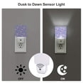 thumbnail image 3 of Salouo Butterflies And Flowers for Night Lights Plug into Wall 1 Pack, 0.5W Plug in Night Light with Dusk-to-Dawn Light Sensor LED Nightlight for Bathroom, Adult, Hallway-US, 3 of 7