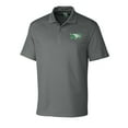 thumbnail image 2 of Men's Cutter & Buck Gray North Dakota DryTec Genre Textured Solid Polo, 2 of 3