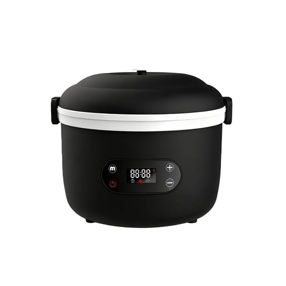 Cordless Electric Lunch Box for Adults, 16000mAh Rechargeable Self-Heating Lunch Box Food Warmers with Timer & Adjustable Heating, 34oz/1L Container with Insulated Bag for Office Car Outdoor
