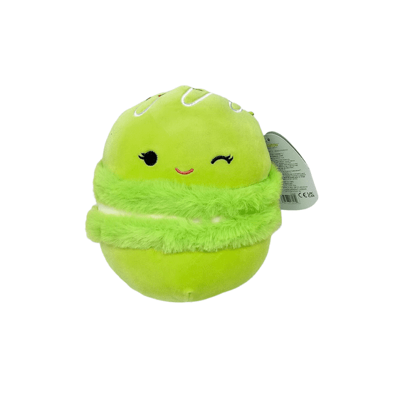 Collectible Squishmallow Official Kellytoys 7.5 inch Donnelly the Green Macaron Food Squad Ultimate Soft Stuffed Toy