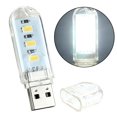 thumbnail image 2 of Mini Night Light，Portable USB Highlight Night Light Mini LED Keyboard Computer Table Desk Lamps - Cool White/Warm White, 2 of 7